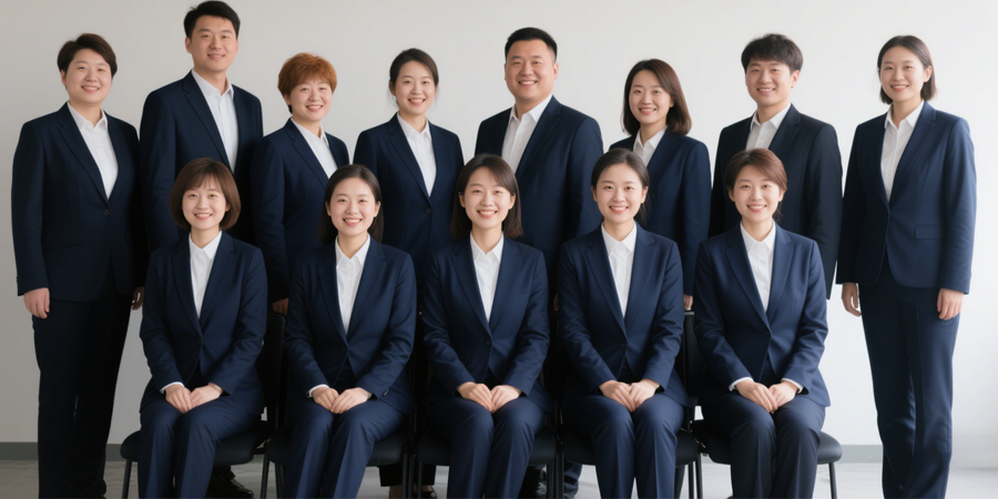 文职人员西装定制