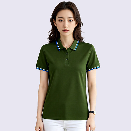 210g潮流冰感间色短袖POLO衫CF18