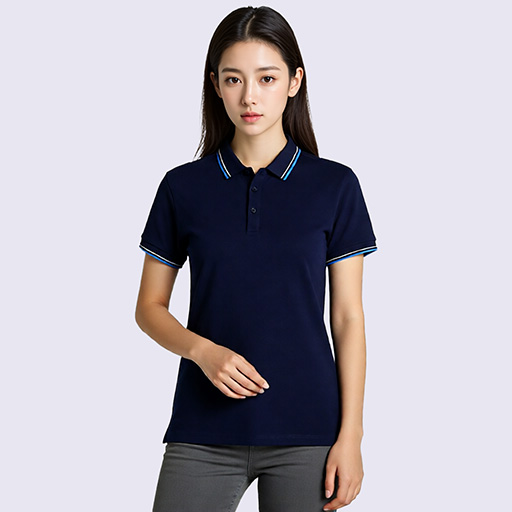 210g潮流冰感间色短袖POLO衫CF18