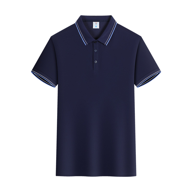 210g潮流冰感间色短袖POLO衫CF18