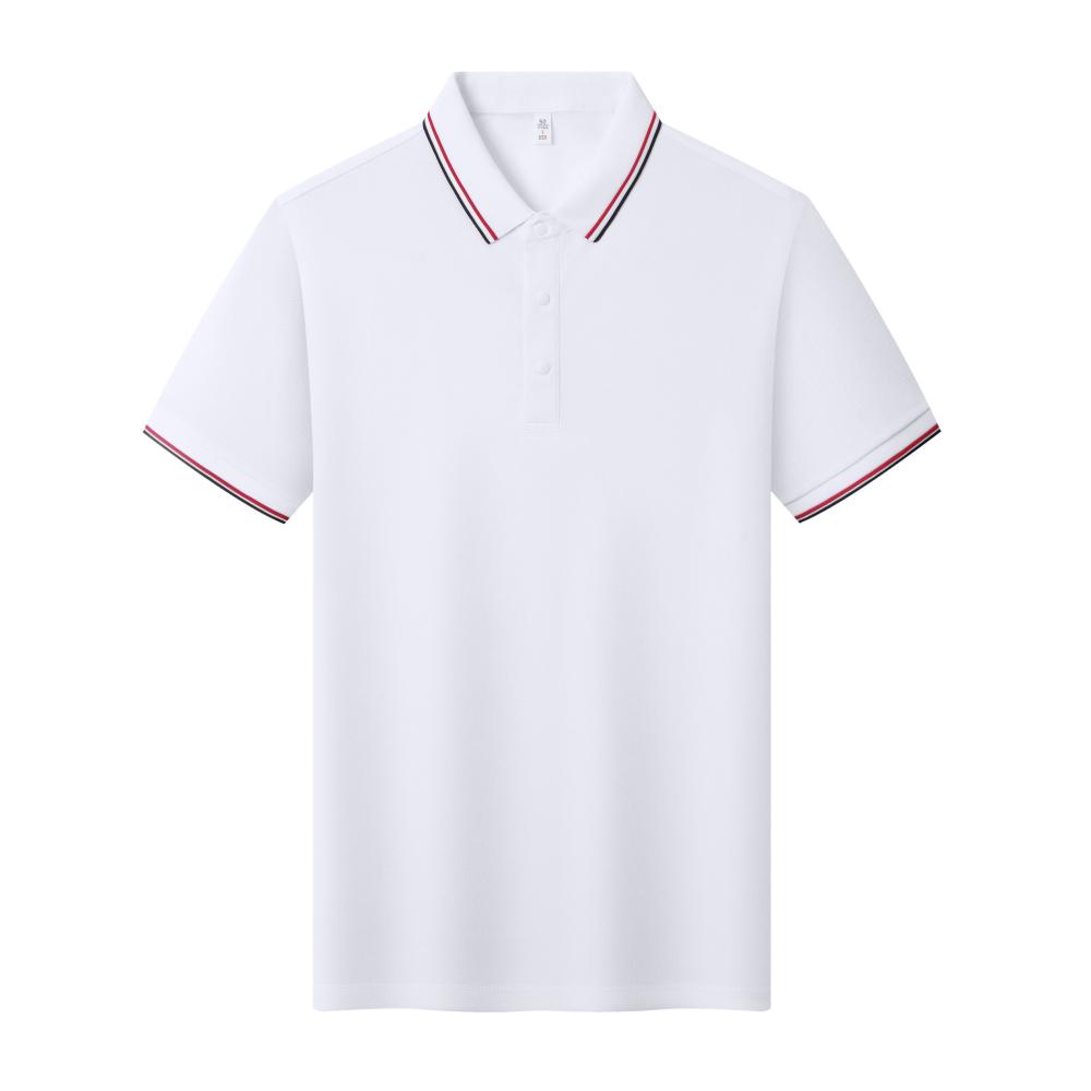 2511款间色领polo衫