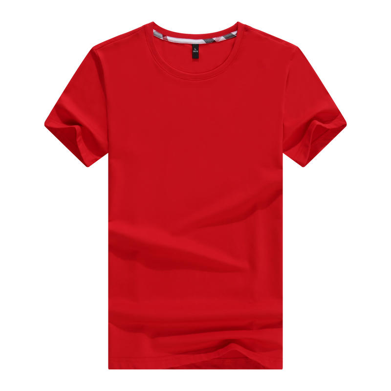 8309-190克冰蚕丝棉圆领短袖T恤